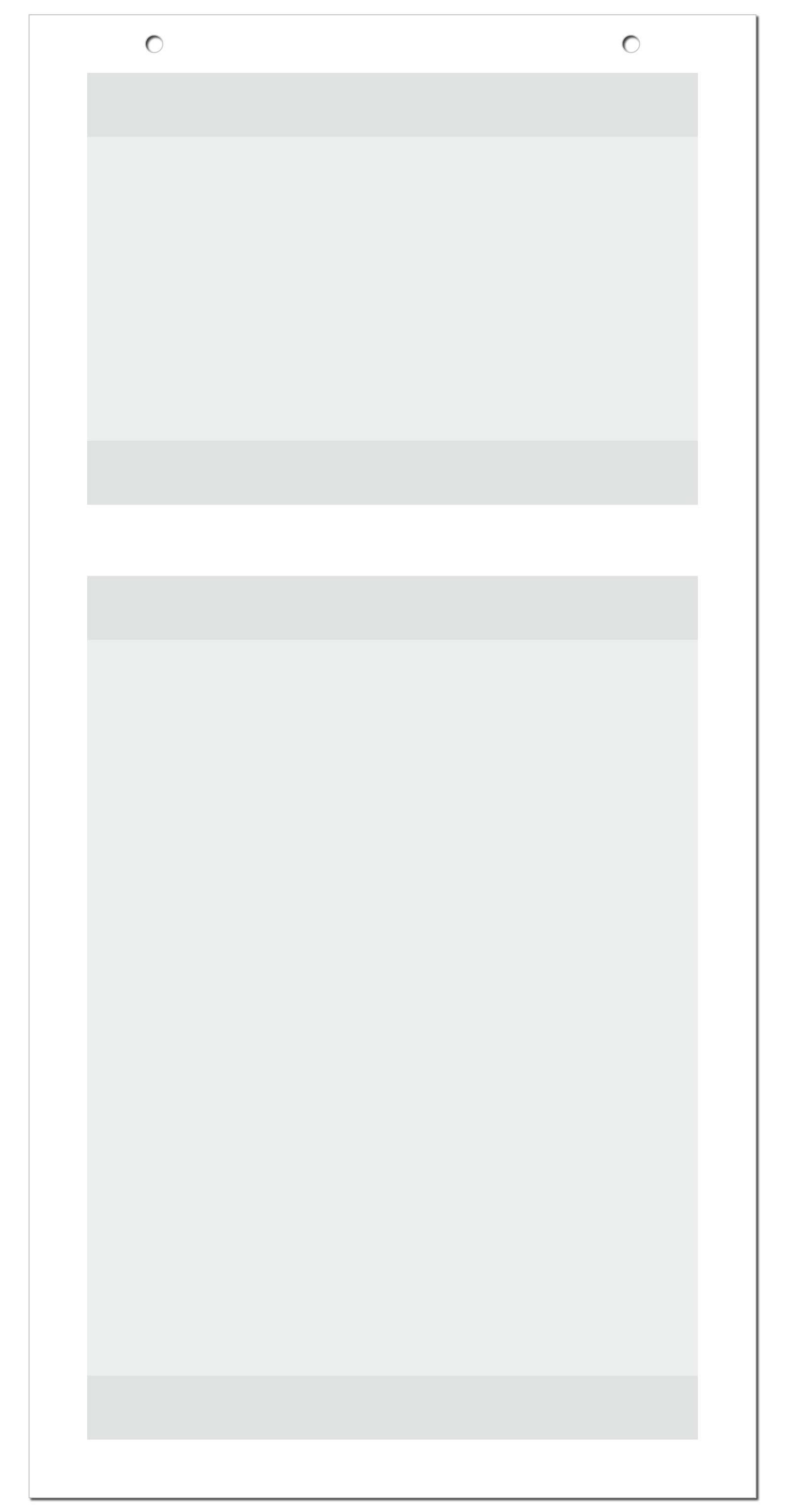 Getränkepreisdisplay "ClassicLine" beidseitig
