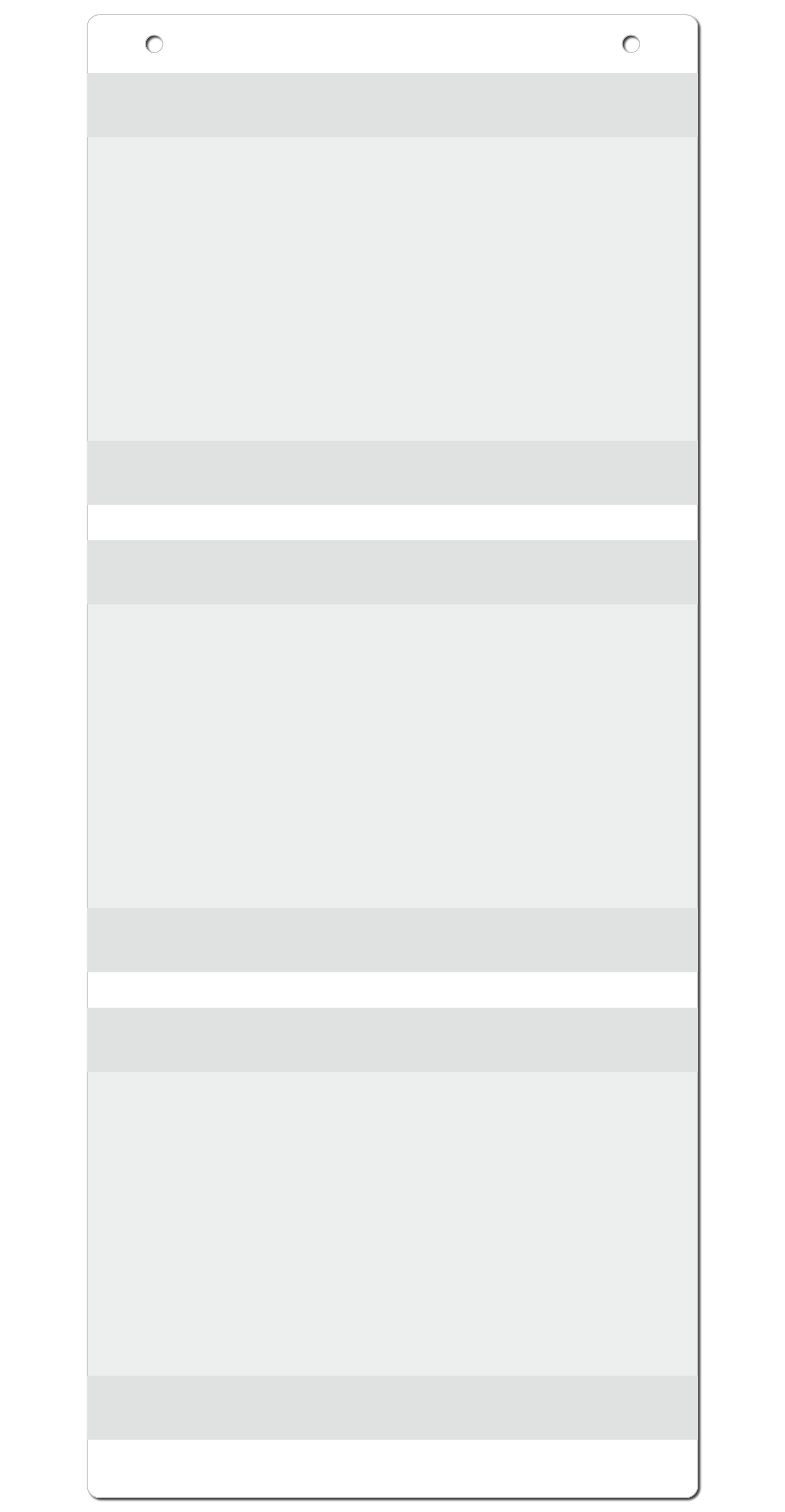 Getränkepreisdisplay "SlimLine" abgerundet, beidseitig