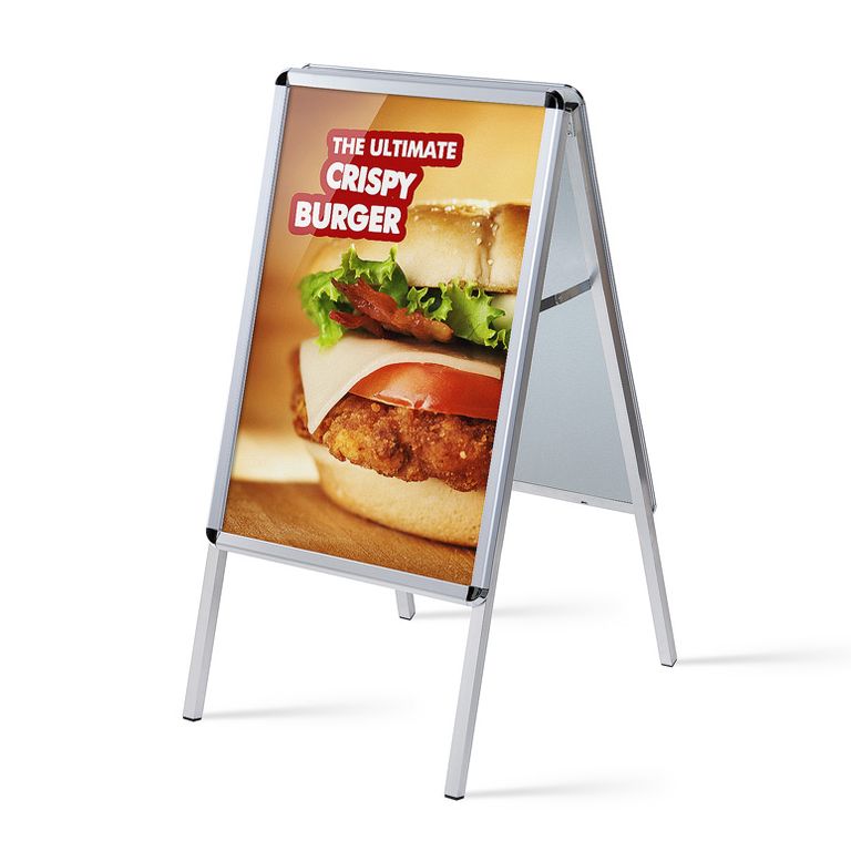 Kundenstopper CLASSIC DIN B2 50x70cm 32mm Profil