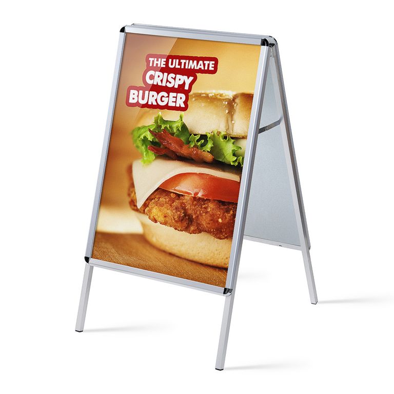 Kundenstopper CLASSIC DIN A1 32mm Profil