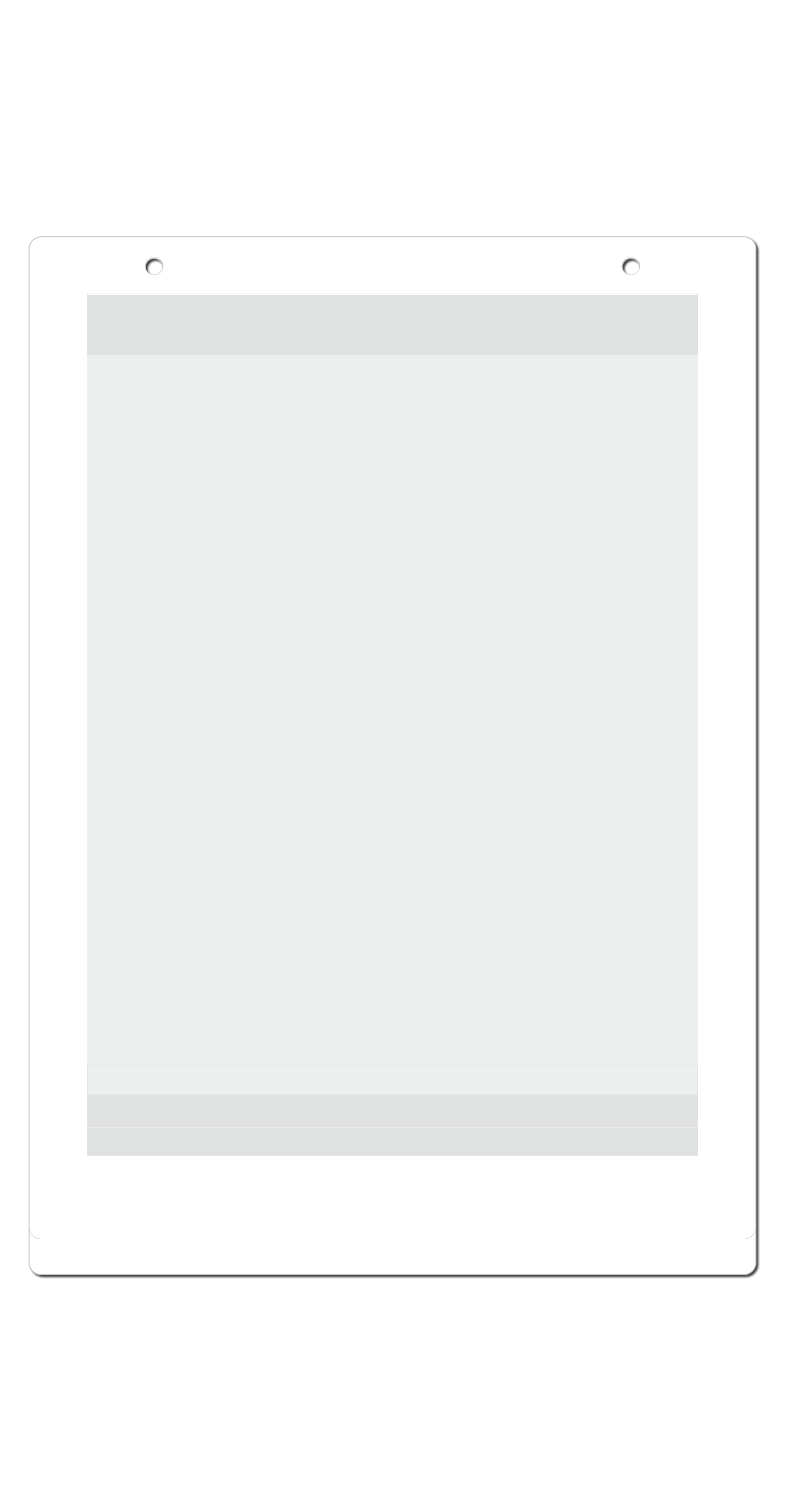 Getränkepreisdisplay "ClassicLine" abgerundet, beidseitig